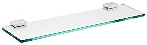 EMCO System 2 Ablage Kristallglas klar, 600mm, Chrom