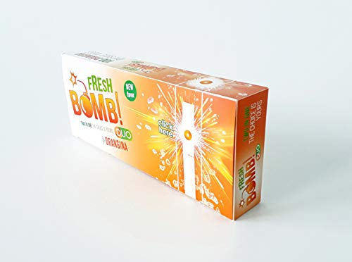 Fresh Bomb Orangina Click Hülsen mit Aromakapsel 10 Boxen (1000 Hülsen)