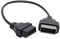 Q49C 14-poliger OBD zu OBD2 16-poliger Diagnoseadapter Kabel – Hochwertiger Auto Codeleser Adapter für präzise Fahrzeugdiagnose