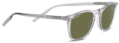 Serengeti Unisex Delio Sonnenbrille, Glänzender Kristall, M