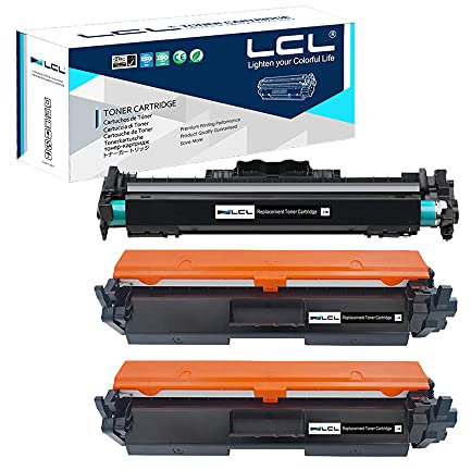 LCL Kompatibel Toner 30A CF230A (2 Pack) +32A CF232A (1 Pack) Kompatibel für HP Laserjet Pro M203dn 203dw MFP M227fdw 227sdn