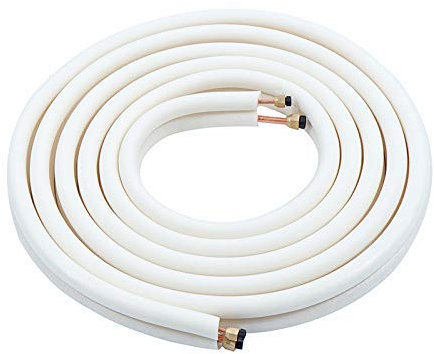 4m Split-Line-Set Anschlusskabel Klimaanlage Flared Isoliert Kupfer Spule Schlauch