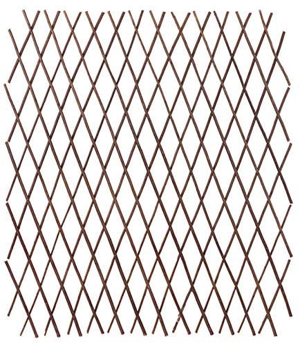 Evenlyao Holz Rankhilfe Gitter Rankgitter Rankhilfe Für Kletterpflanzen Sichtschutz Gartenzaun - 40/70cm Höhe, Rechteckig, Unbehandelt, M 70cm Höhe