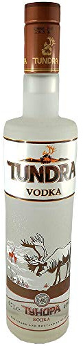 Vodka Tundra 0,7L russischer premium Wodka mit Getreidealkohol Alpha