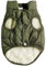 JoyDaog Fleece Hundejacke für Winter kaltes Wetter, Extra Weicher Hundemantel für Mittlere Hunde, Winddichte Welpen Weste, Grün XL