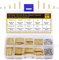 Csdtylh 400Pcs M2 Motherboard Standoffs&Screws&Nuts Kit, Hex Male-Female Brass Spacer Standoffs, Laptop Screws for DIY Computer Build, Electronic Projects, Raspberry Pi, Circuit Board etc.
