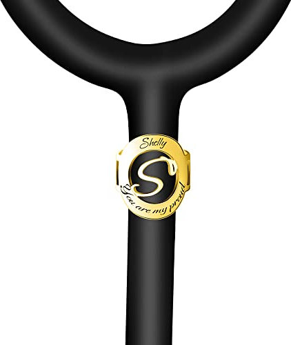 Stethoskop Namensschild personalisierte Stethoskop Charms Stethoskop ID Tag für Krankenschwestern, Krankenpflege ID Charme Initiale Name Text Krankenschwestern Zubehör Krankenschwestern Woche