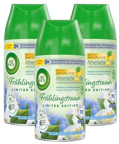 Air Wick Freshmatic Max Nachfüller 3x Veilchen & Frühlingsfrische 250ml