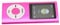 Lecteur Mp3 Bluetooth, Lecteur Mp3 Rose, Lecteur MP3 LCD Ultra-Fin de 1,8 Pouces avec Prise en Charge de Carte mémoire et Bluetooth pour étudiants, Course à Pied