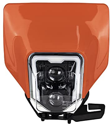 POCHY Motorrad Scheinwerfer Für Husqvarna TE FE TC FC 125 250 300 350 450 501 701 250i 300i Enduro Dirt Bike Motorrad Scheinwerfer Moto Licht Scheinwerfer