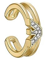 Emporio Armani Ear-Cuff-Ohrringe für Damen Metall goldfarben, EGS3046710
