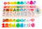 Coozi Wooden Jigsaw Number Puzzle for Kids – Jigsaw Alphabet Letters, Circles Numbers Shapes Clock Toys, Early Learning and Education Toys for Children, Montessori Counting Toys Gift
