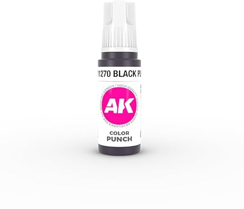 AK Interactive AK11270 - Black Purple Color Punch 17 Ml - Neu