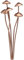 Vkyipg Mushroom Metal Decorative Garden Stakes Perfect for Outdoor Spring Decor and Adding to Your Metal Flowers Outdoor Decor