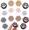 Thinp 14 Stück Bügelflicken Kinder,Bügelflicken Hundepfoten,Bestickte Aufnäher,Pfotenabdruck Patches zum Aufbügeln,Pfote Hund Aufnäher,Flicken zum Aufbügeln,Stoff Zum Aufbügeln,für Kleidung Jeans
