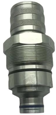 YANTUMR Kit de coupleur hydraulique à Face Plate mâle Femelle, coupleur Rapide hydraulique pour Bobcat, pour Tracteur Kubota, Pelle, Chargeur 7246802 7246799(7246799)