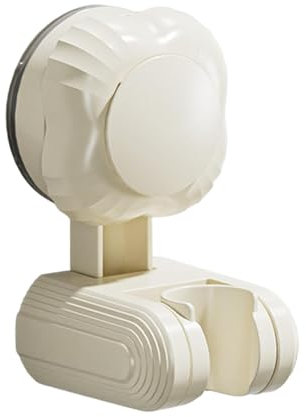 Support de Douchette de Douche, - Support de Barre de Douche Support Mural Support de Barre de Douche avec Ventouse | Support de Poignée de Douche Mural Réglable Mural, Mobile, Sans Perforation pour