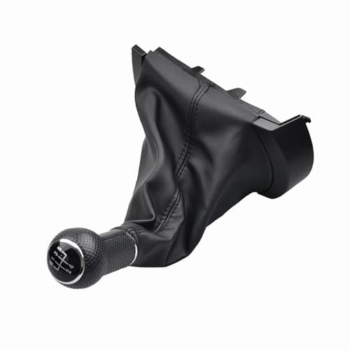 5/6 Gang Schaltknauf Schaltsack Schaltmanschette, Für Seat Ibiza 2002-2010 5SpeedBlackCover