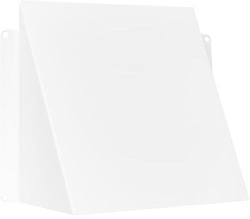 Vent Systems 150 x 150 mm Weiß Lüftungsgitter Abdeckung - Verzinkter Stahl Abluftgitter Haube - Gitter/Grill Deckel - Aussen, Innen - Lüftung, Klimaanlage, Abluft Systemschutz Wetterschutzgitter