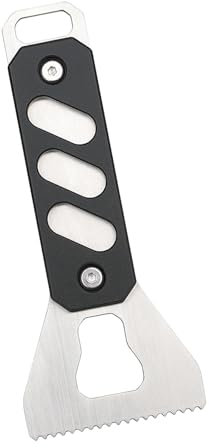F Fityle Adhesives Spreader Hardwood Flooring Spreader Woodworking Auxiliary Gluing Tool Aluminum Alloy Easy Use Trowel Glue Spreader