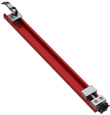 Guía de sierra circular, pista ajustable para carpintería, construcción de aluminio duradero, portabilidad optimizada, corte flexible, ideal para manualidades, grabado, marco de madera, 240 x 30 x 46