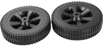 KiBcsLic Ruedas para de Barbacoa, Ruedas Universales para Barbacoa, 1 Par
