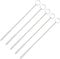 UU19EE 5pcs / lot Pinceau Brosse De Nettoyage en Acier Inoxydable Lavage Tuyau Paille Brosses Brosse Nettoyant pour Bouteille Café Thé Tasse