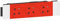 LEGRAND - Prise de courant triple 3x2P+T Surface rouge à détrompage Soluclip pour goulotte Mosaic à clippage direct 6 modules