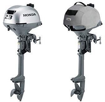 Oceansouth wasserdichte und belüftete Abdeckung für Honda Außenborder von BF2.3 bis BF250 (HONDA 1CYL 57cc BF2.3 VENTED COVER W/LIFTING HARNESS (2014>))