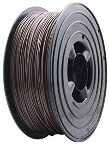 1kg 3D Filament PLA PET ABS TPU 1,75mm 1000g 1.75mm Vakuumiert inkl. Silicapad viele Farben (Dunkelbraun, PLA)