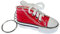 Miniblings Turnschuh Schlüsselanhänger Sneaker Leinenschuh Schuhe Sportschuh Rot - Handmade Modeschmuck I I Anhänger Schlüsselring Schlüsselband Keyring