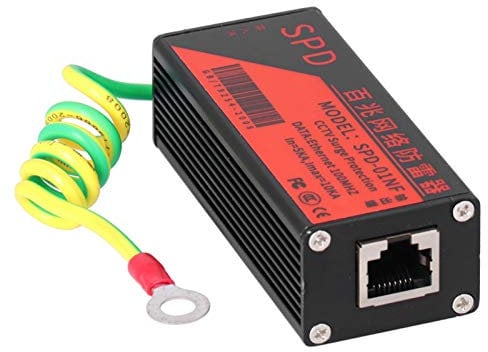 Ethernet Surge Protector CCTV Surge Protector for Thunder Protection