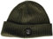 Timberland Herren Gerippte Uhrenkappe mit Logo-Platte Beanie-Mütze, Traubenblatt, Einheitsgröße