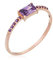 Bague Rose Quartz Or rose