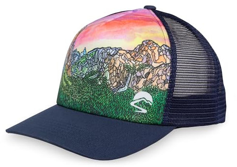 Sunday Afternoons Unisex Artist Series Trucker Cap Sonnenhut, Yosemite, Einheitsgröße