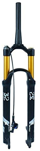 TYXTYX Forcelle MTB 26 27,5 140 mm Sospensioni pneumatiche per Bicicletta da Viaggio, Lega Leggera 1-1/8 per MTB, XC, Fuoristrada, Mountain Bike con Freno a Disco