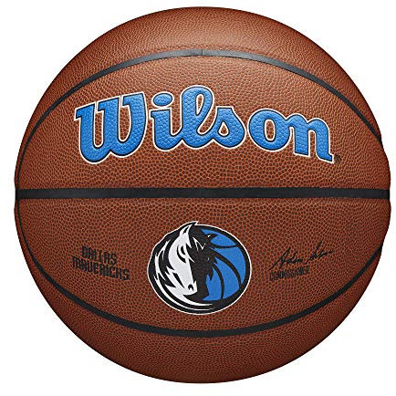 Wilson Basketball TEAM ALLIANCE, DALLAS MAVERICKS, Indoor/Outdoor, Mischleder, Größe: 7
