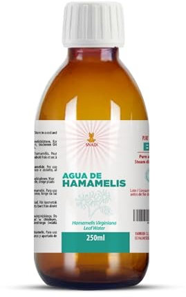 Snadi - 250 ml - Hamameliswasser - BIO. Hamamelishydrolat behandelt Krampfadern und wirkt als heilendes, entzündungshemmendes und feuchtigkeitsspendendes Mittel für die Haut.