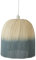 VERTBAUDET Kinder Lampenschirm aus Bambus mit Farbverlauf beige/blaugrau ONE SIZE