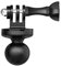 1 Ball Mount Adapter for Insta360 One X2, X, One R, RS, GO 2, GoPro Hero, Compatible with RAM Ball Head Mounts B Size Double Socket Arm