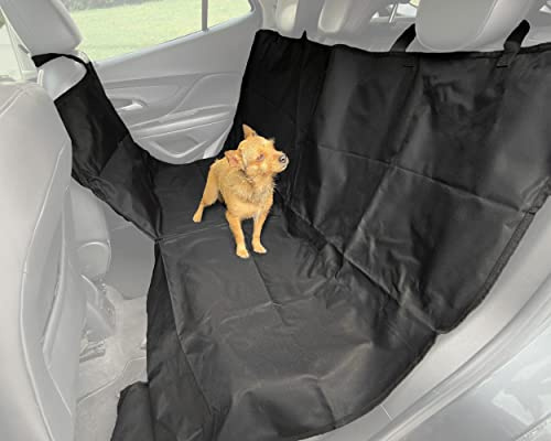 Auto Accessori Lupex 4in1 Universal-Auto-Sitzbezug für Hunde, Katzen, Haustiere, Auto, SUV, Lieferwagen, LKW, Hängematte, Schutz für Sitze im Kofferraum, wasserdicht und Kratzfest