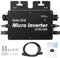 DEWIN Wechselrichter 600W,Grid Tie Inverter MPPT Wechselrichter Balkonkraftwerk Photovoltaische Solar Wechselrichter Solar mit WLAN APP AC 220V