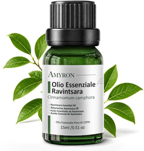 Ätherisches Öl von Ravintsara Cinnamomum Camphora 15 ml Naturrein Und Zu 100% Rein Ideal Für Aromatherapie Diffusoren Aromatische Massagen Und Den Gebrauch In Der Küche.