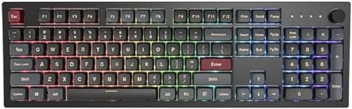 Montech MKey Darkness Gaming Tastatur - GateronG Pro 2.0 Red (US)