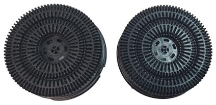 SOS Accessoire 2 filtri a carbone tipo 58 AKB000/1 per cappa 484000008782, C00308179 ARISTON HOTPOINT, BAUKNECHT, BRANDT, DE DIETRICH, ELICA, 2 pezzi