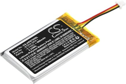 TECHTEK Battery 900mAh compatible with [Asus] Rog Strix Fusion 700 replaces FT603048P, STRIX GEN 1
