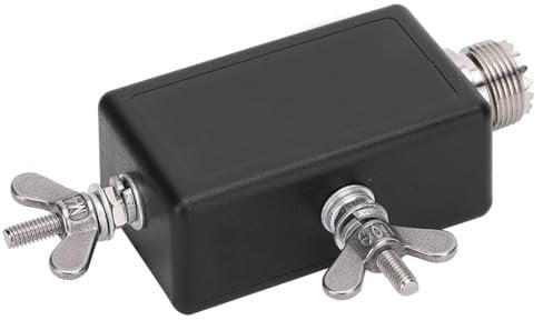 9 1 Balun Ham Radio,91 Balun End Fed Antenna Receive High Power Feed H Compact and Portable End Fed HF Antennas,With a S F Portable Radio Antennas Ham Radios 50 Ohm Connector Disco