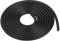 KGDUYC 1 pezzo di tubo per vuoto in silicone, tubo per vuoto per autoveicoli con diametro interno di 5 mm, tubo in silicone da 2 m per tutti i raccordi per aria, pompa, turbina, vuoto (nero)