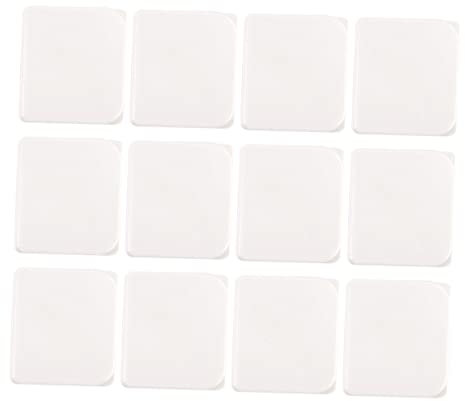 HOLIDYOYO 12pcs Abs Bathroom Shower Curtain Clips Easy Install Shower Guard Clips for Tiles Glass Walls