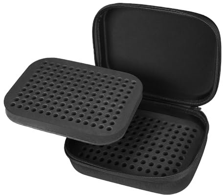 280 Runde Munitionsbox, 9 mm Patronenbox, 2-lagige Stoßfeste Aufbewahrungsbox für Munition, Taktische Munitionstasche für 9 mm Luger 9 mm Makarov